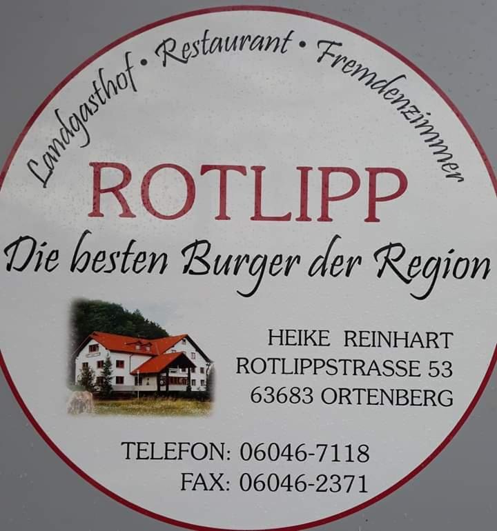 Ortenberg  Landgasthof Rotlipp Gaestezimmer מראה חיצוני תמונה